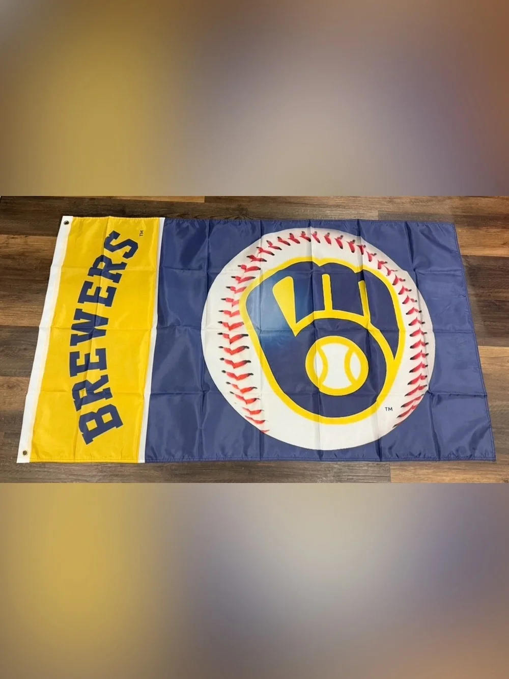 Milwaukee Brewers flag 3x5 ft. banner new in package double sided